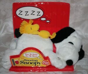 Snoopy caught some Z's.